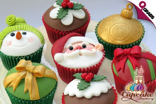 QR99 for 12 Tasty Custom Cupcakes from The Cupcake Factory (QR300 Value)
